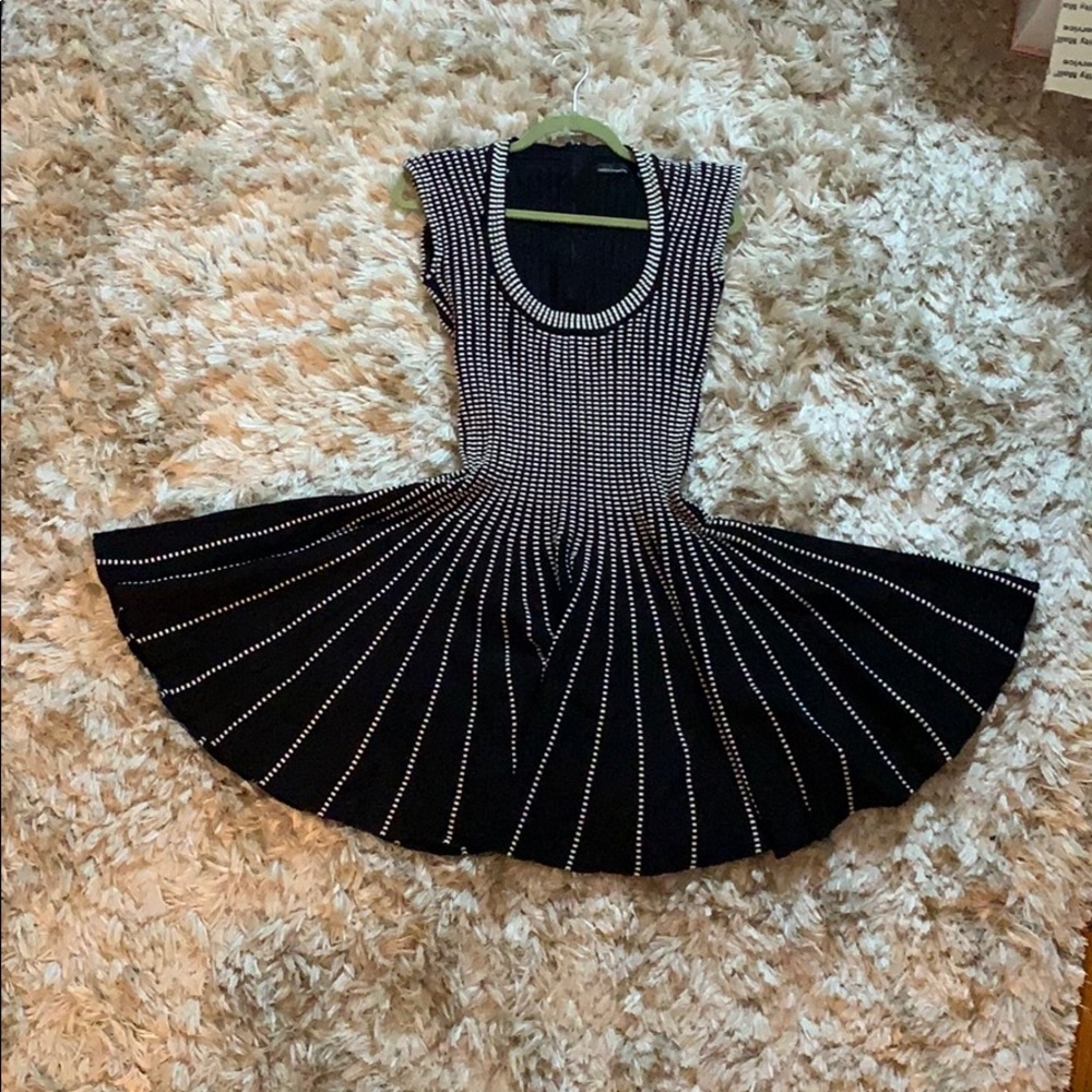 Moda International Knit Flared Dress